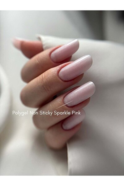 Duchesse Nails POLYGEL NAILS, HEMA & TPO FREE, NON STICKY, SHADE SPARKLE PINK, 30G