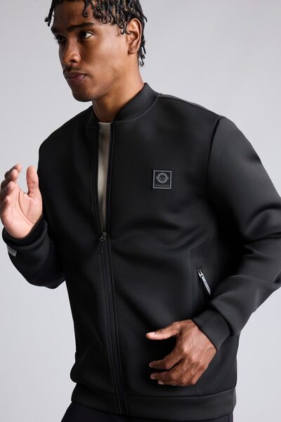 DeFacto Ultra Soft Slim Fit College Collar Bomber Cardigan G3005Ax26Sp