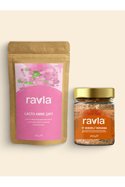 Ravla 2'li Ürün - Lacto Anne Çayı - 120g / 17 Sebzeli Tarhana - 200g