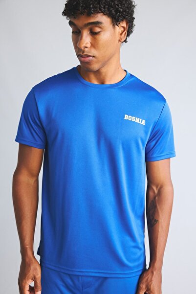 DeFacto Standard Fit Crew Neck Short Sleeve Printed T-Shirt I7747Ax26Au