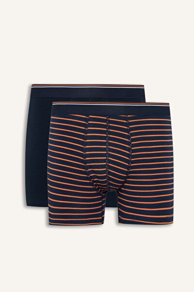 DeFacto Regular Fit Cizgili 2'li Boxer I7818AX26AU