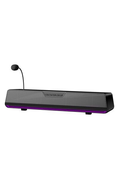 Aula GS6 PRO 10W RGB Bluetooth USB Kablolu Soundbar Hoparlör Player Özellikli...