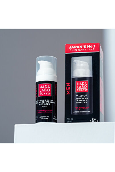Hada Labo Tokyo Bărbați, Colagen, Anti-îmbătrânire, Zi, Cremă, Față, 50 ml