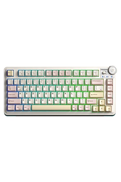 Aula AU75 3 Modlu Mekanik Gaming Kablosuz Klavye RGB TKL Bloomfield Switch Ho...