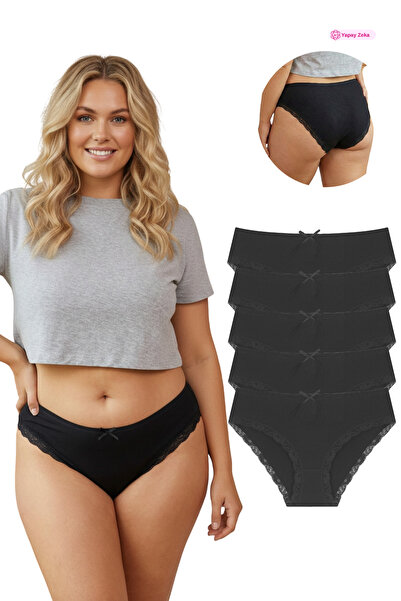 Newlilla 1909 Lace Leg Bato 5-Piece Women's Panties Pack 1909-v2