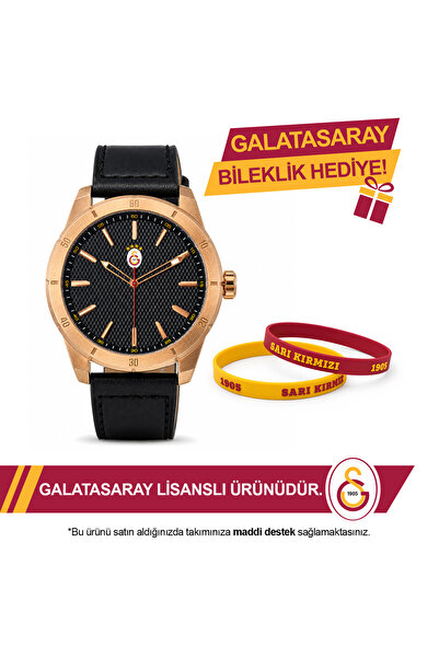 Galatasaray Lisanslı Kol Saati U21732 - GS Bileklik Hediyeli
