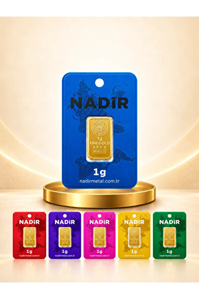 Topaloğlu 1 Gram Nadir Altın 24 Ayar Külçe Altın