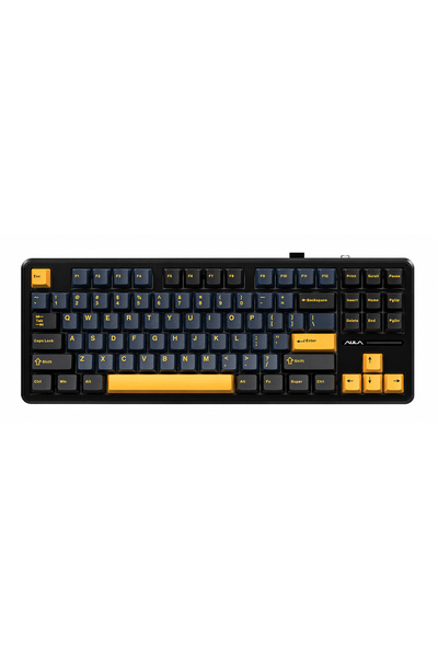 Aula F87 Mekanik Rgb Tkl Graywood V3 Switch Kablosuz Makrolu Hot Swap Klavye ...