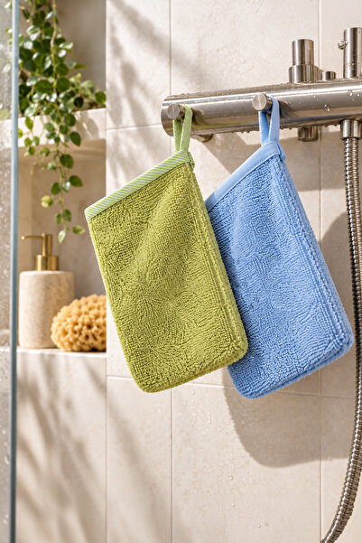 TEOHOMELİNENS Banyo Havlu Kese 15x21 cm 1 ADET