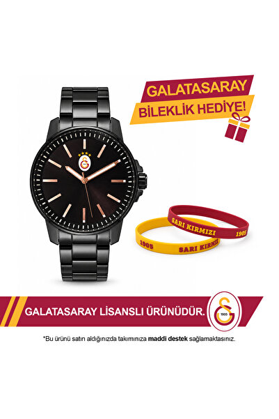 Galatasaray Lisanslı Kol Saati U21321 - GS Bileklik Hediyeli