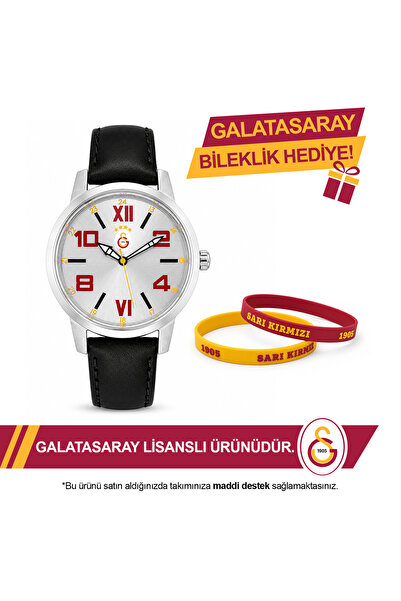 Galatasaray Lisanslı Kol Saati U21407 - GS Bileklik Hediyeli