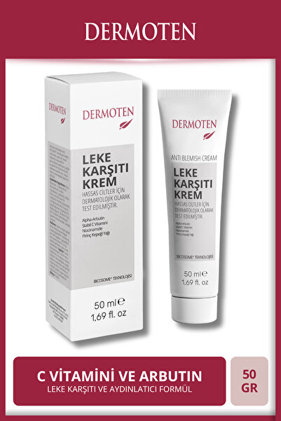 Dermoten Cilt Beyazlatıcı, Aydınlatıcı Leke Karşıtı Bakım Kremi - bicosome