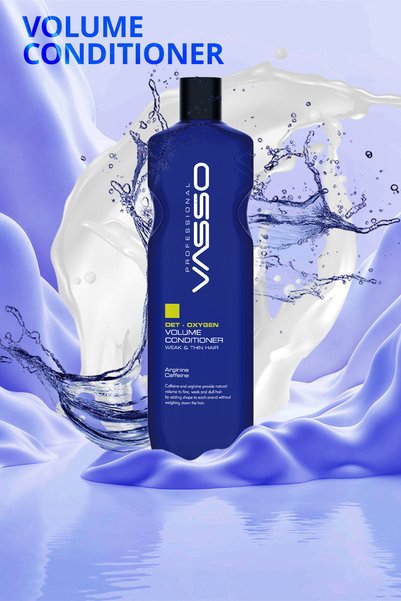 VASSO WOMEN Ince Telli Saçlar Için Hacimlendirici Saç Kremi - Vasso Det Oxygen Volume Conditioner 460 Ml