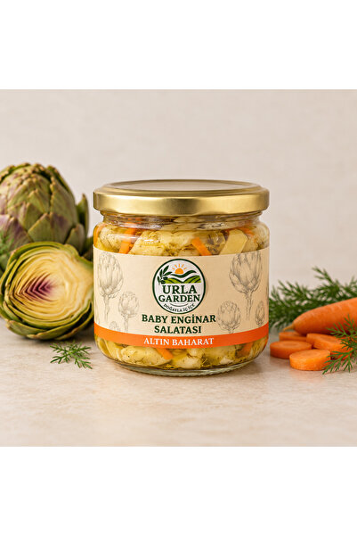 URLA GARDEN Baby Enginar Salatası Altın Baharat 290 GR