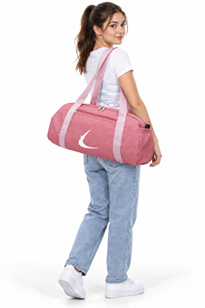 Bevitton Salmon Colored Adjustable Strap Unisex Sports Bag Travel Bag and Fit...