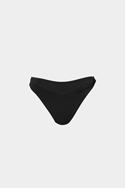 Açelya Okcu Premium Burgu Kenarlı Detaylı FRIGG Fit Kadın Bikini Altı