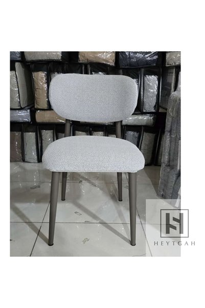 HEYTGAH Velvet Chair Cover Retro Oval Chair Cover Chair Protection Single (FOR SMALL)35x45 Gray