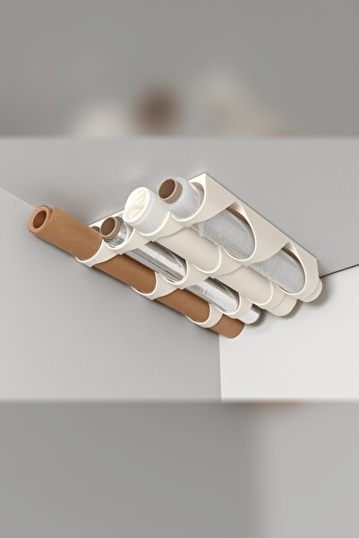 Dolap Altı Rulo Organizer 2 Bölmeli