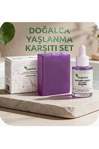yaşlanma karşıtı bakım seti