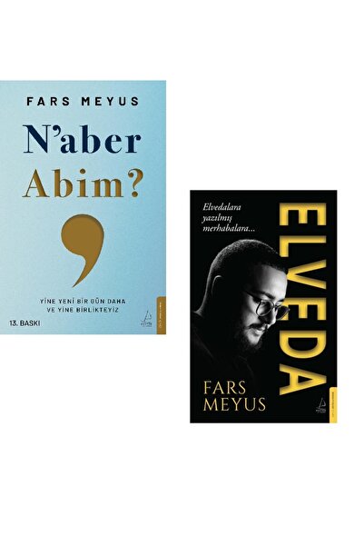 Destek Yayınları Naber Abim? / Elveda Fars Meyus 2 Kitap Set