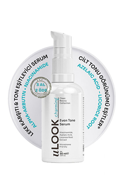 uLOOK Leke Karşıtı Cilt Tonu Eşitleyici Serum | Alpha Arbutin ve Niacinamide ...