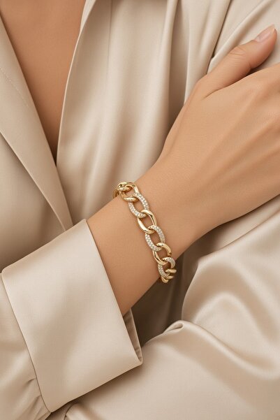 XUPING JEWELRY سوار من مجوهرات ستايل بيرلي/كسوبينج مرصع بحجر الزركون الكوبي