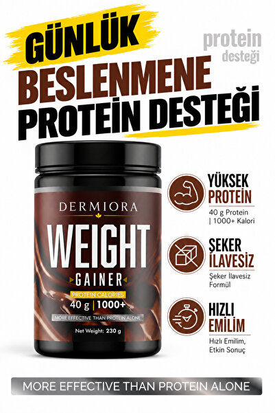 Dermiora Protein Destekli Kakao Muz Aromalı Protein Tozu 230 gr