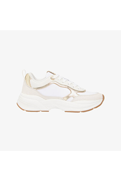Tommy Hilfiger Ines Kadın Altın Sneaker