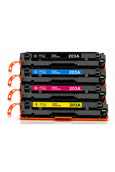 Generic KPC Compatible HP 203A Toner Cartridge Set Replacement for HP CF540A ...