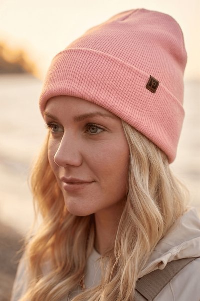 Sofist İstanbul Baby Pink Unisex Basic Beanie Lp Collection Folded Baby Pink ...