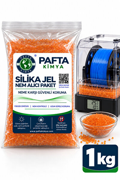 Pafta Kimya 1 Kg. Turuncu Silika Jel 1 Adet