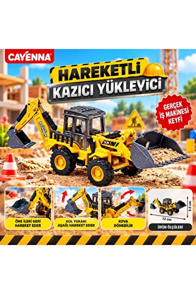 cayenna Sürtmeli Metal İnşaat Aracı Forklift, Kepçe, Ekskavatör, Kazıcı Ve Yü...