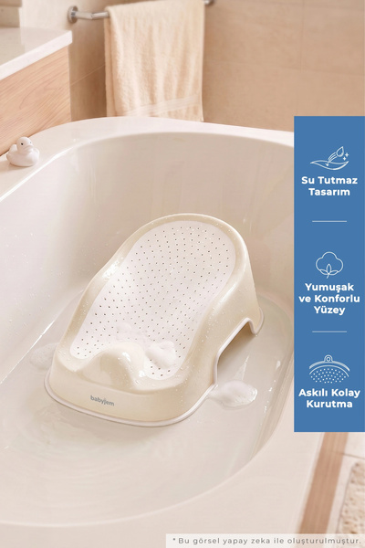 Soft Banyo Desteği Bebek Yıkama Yardımcısı Kum Beji