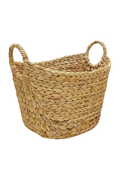 KOÇTAŞ Su Sumbülü Oval Dekoratif Sepet 42x36x36 cm