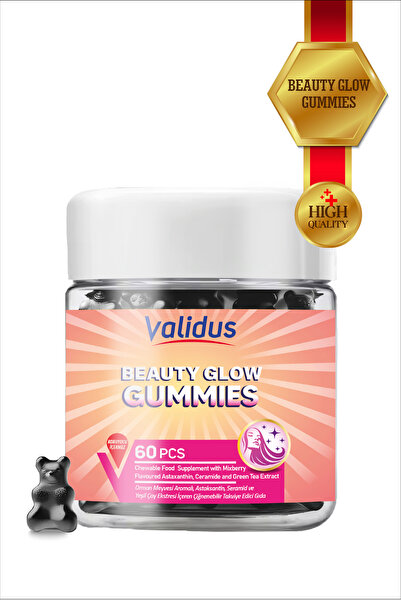 Validus Ceramide 60 Mg Astaksantin 12 Mg 60 Gummies