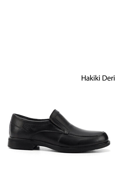 GÖNDERİ(R) Erkek Siyah Hakiki Deri Klasik Ayakkabı