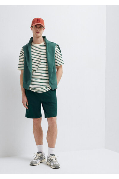Mavi Green Basic Shorts 066935-85173