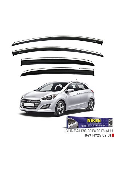 Niken Hyundai i30 cam rüzgarlığı kromlu 2013 / 2017