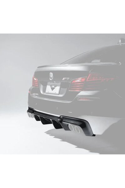 autogp Bmw F10 M5 vorsteiner arka tampon difüzörü pianoblack 5 serisi 2011 / ...