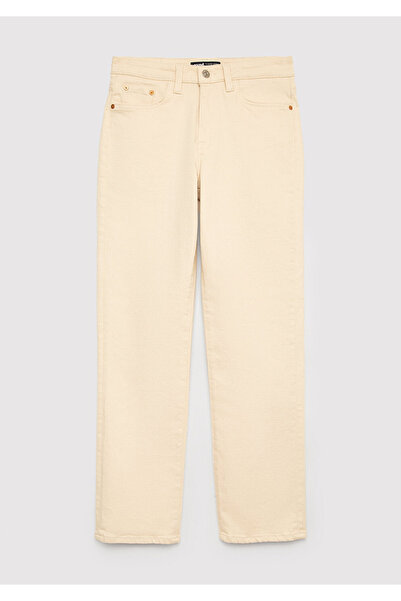 Mavi New York New York Classic Denim Ecru Jean Trousers 101441-A4064