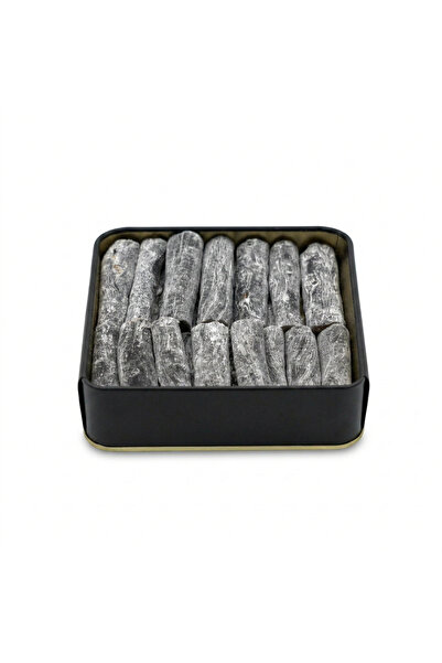 Karadutlu ve Narlı Antep Fıstıklı Parmak Lokum - Küçük Metal Kutu, 300 gr