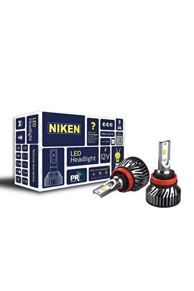 Niken H8 led xenon far aydınlatma seti şimşek etkili pro 6400lm