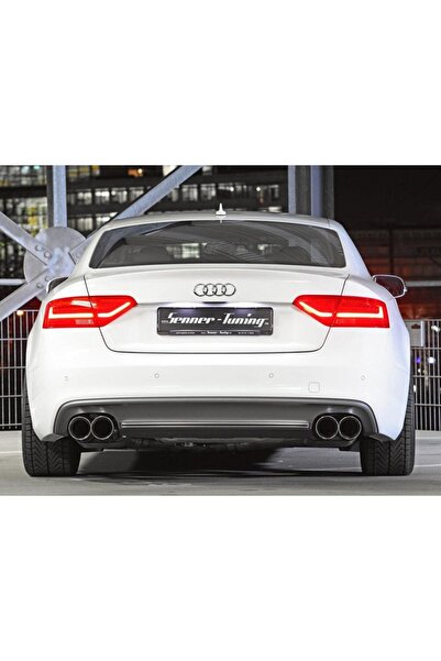 OEM AUTOGP Audi S5 arka tampon difüzörü model 2012 / 2015 2kapı