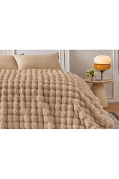 Merinos Angora Bubble Rabbit Hair Boxed 220cm X 240cm Double Blanket