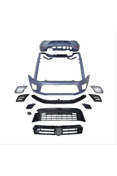 autogp Vw polo wrc body kit komple 2010 / 2017