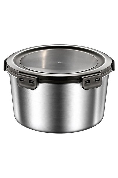 Chavin 304 Steel 1100 ml Round Food Fruit Meat Refrigerator Nutrition Storage...