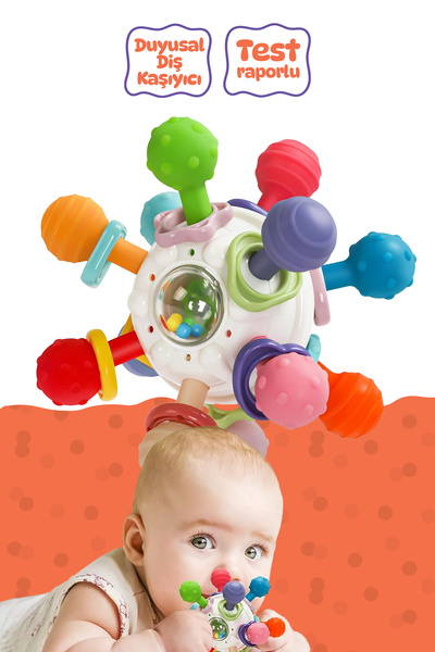 Circle Toys كرة مونتيسوري الحسية للعض