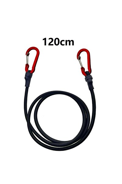 choice2 120cm Heavy Duty Bungee Cord Elastic Tie Strap String Carabiner Hooks...