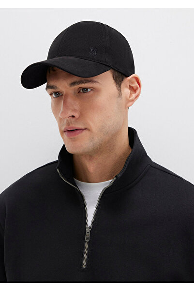 Mavi Seal Logo Embroidered Black Hat 0911882 -900