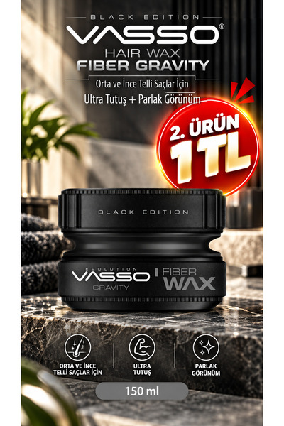 Vasso Men 24 Saat Fiber Doku Kazandıran Lifli Yapıya Sahip Ultra Tutuş Özelli...